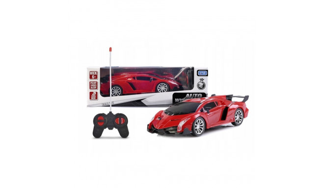 Auto wyścigowe r/c mänguasjad poistele punane