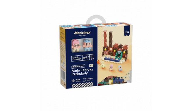 Klocki mini waffle wedel - mała fabryka czekolady 100 elementów