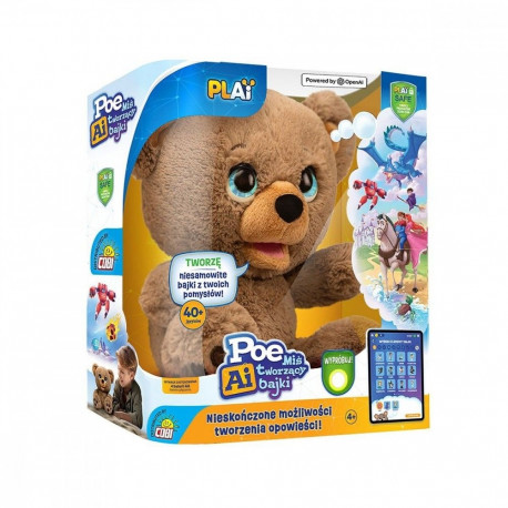 Interaktiivne poe ai maskott – muinasjutte loov karu