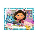 Puzzle 4w1 kassi maja gabi 12/16/20/24 tükki