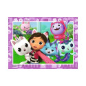 Puzzle 4w1 kassi maja gabi 12/16/20/24 tükki