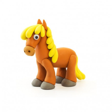 Masa plastyczna hey clay koń