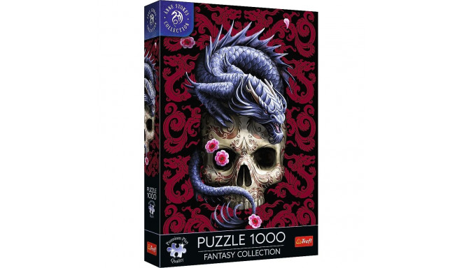 Puzzle 1000 tükki orientaalne draakon Anne Stokes