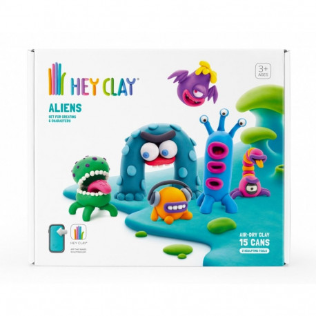 Masa plastyczna hey clay zestaw obcy