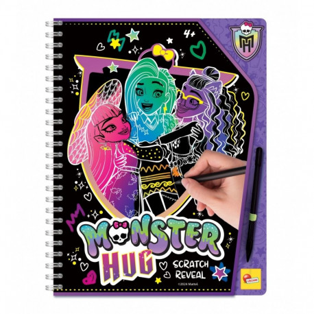 Zdrapywanka sketchbook scratch reveal monster high
