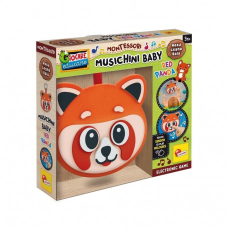 Zabawka montessori wood - muzyczna panda