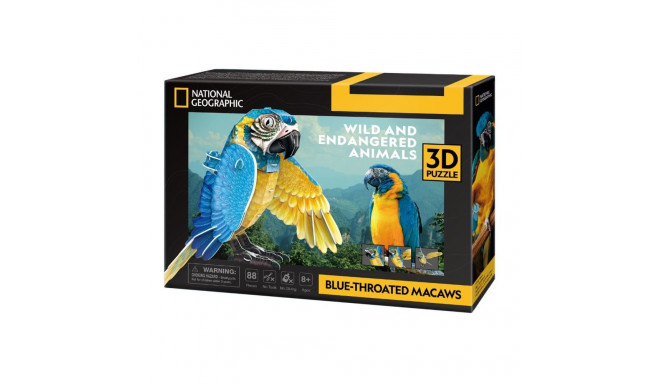 3D pusle 88 elementi ara safiirsinine