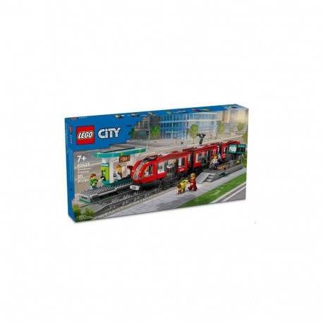 city 60423 linnatramm jaamaga klotsid