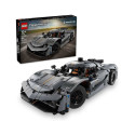 Klocki technic 42173 szary hipersamochód koenigsegg jesko absolut