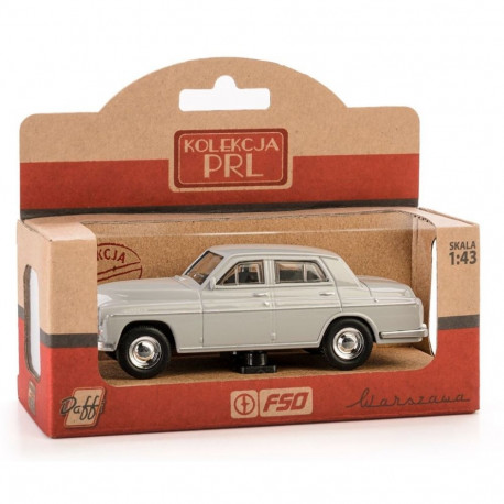 Pojazd prl warszawa 223 popielaty