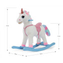Koń na biegunach Łatek unicorn