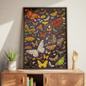 Puzzle 1000 tükki puzzlove ööliblikad
