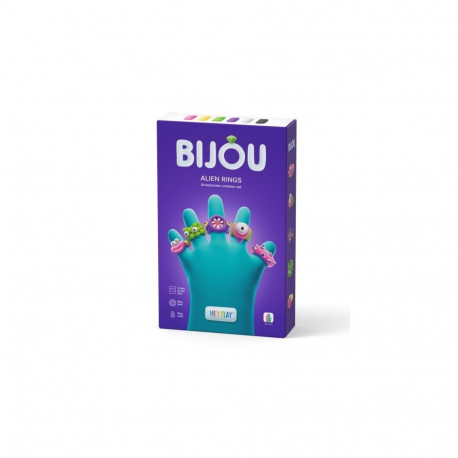 Masa plastyczna hey clay bijou alien rings