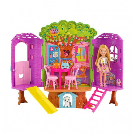 Barbie Chelsea puumaja koos tarvikutega