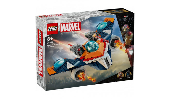 Klocki super heroes 76278 warbird rocketa vs. Ronan