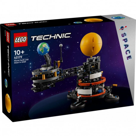 Klocki technic 42179 planeta ziemia i księżyc na orbicie