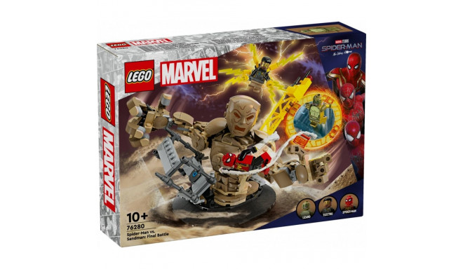 Klocki super heroes 76280 spider-man vs. sandman: lõplik lahing