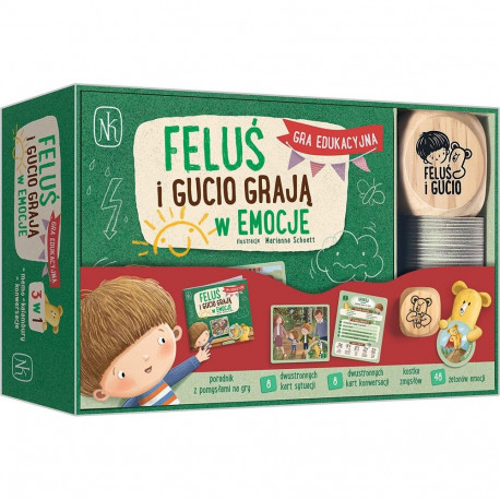 Gra feluś i gucio grają w emocje