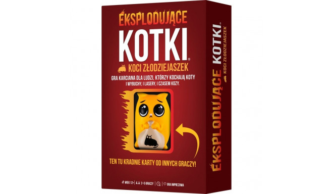 Gra eksplodujące kotki koci złodziejaszek