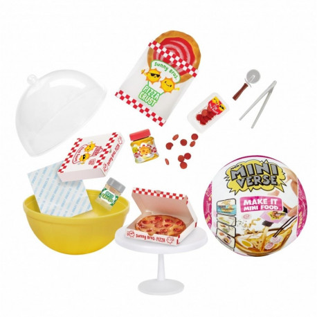 Akcesoria miniverse mak it mini foods cafe display 18 sztuk