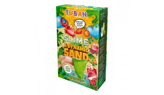 Zestaw diy slime i piasek dynamiczny xl