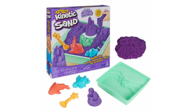 Piasek kinetyczny kinetic sand zestaw piaskownica