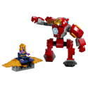 Klocki super heroes 76263 hulkbuster iron mana vs. thanos