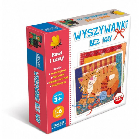 Gra wyszywanki bez igły