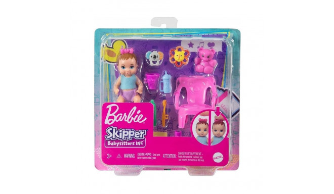 Barbie laps ja tarvikud – hammaste pesemine nukk