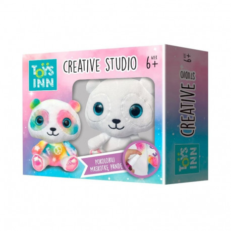 kreatiivne stuudio panda värvitav maskott komplekt