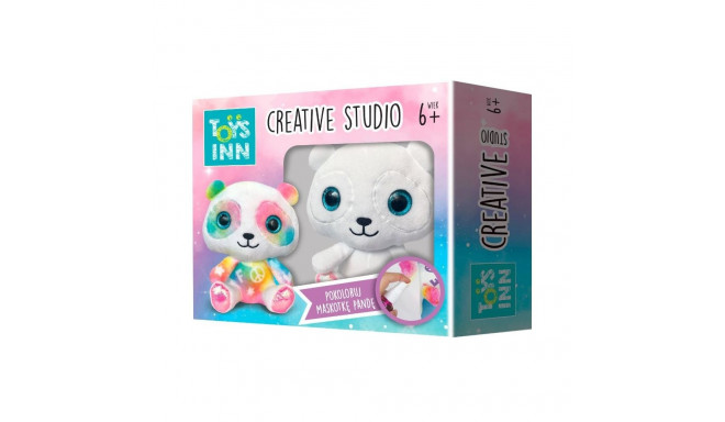 Zestaw kreatywny creative studio panda maskotka do kolorowania