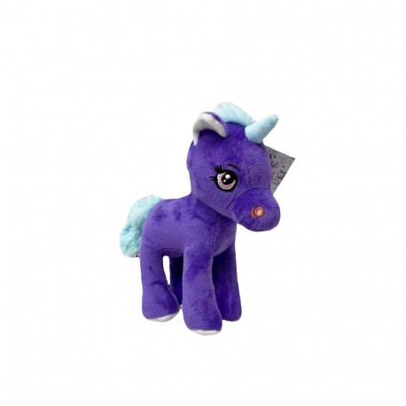 Maskotka jednorożec lena fioletowy 20 cm