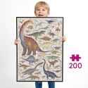 Pusle 200 tükki puzzlove dinosaurused