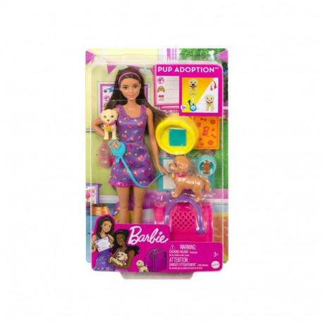 Barbie koerakeste adopteerimise nukk