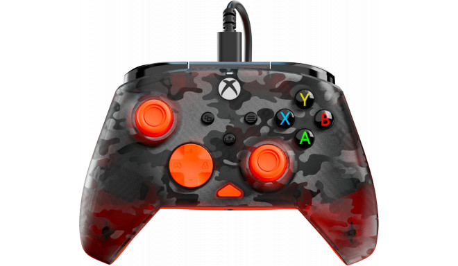 Turtle Beach mängupult Rematch Core Xbox, ghost camo must/oranž