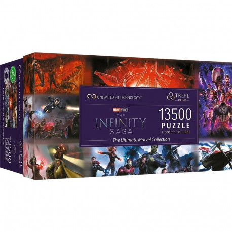 Puzzle 13500 elementów uft kolekcja ultimate marvel