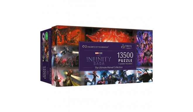 Puzzle 13500 elementów uft kolekcja ultimate marvel