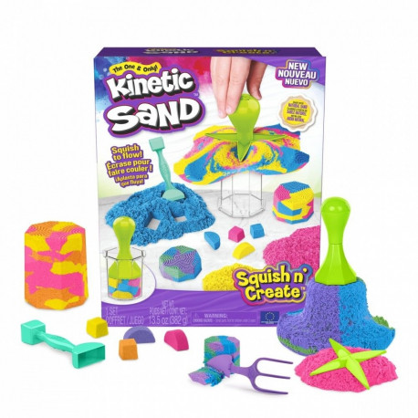 Kinetic sand vormi ja loo