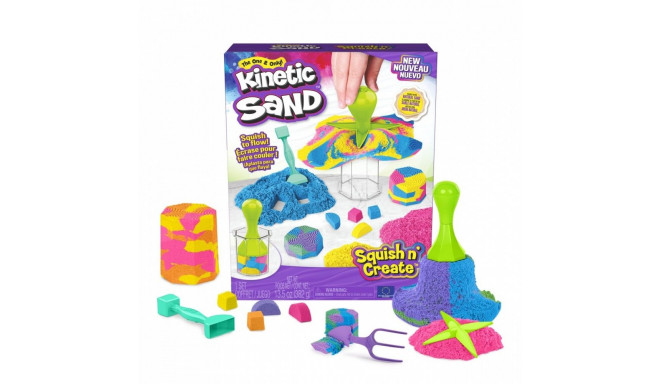 Kinetic sand vormi ja loo