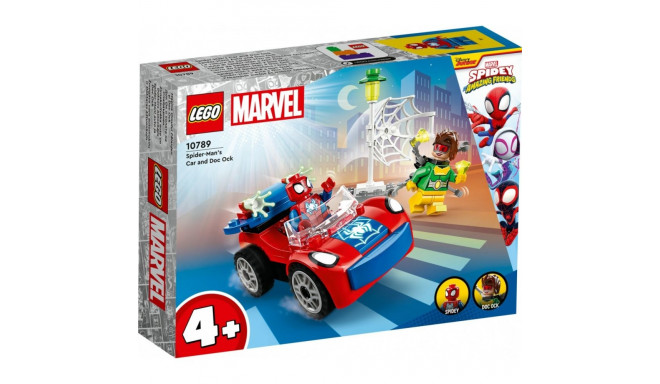 Klocki super heroes 10789 samochód spider-mana i doc ock