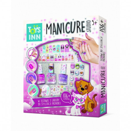 maniküüri stuudio komplekt 3 lakki loomad