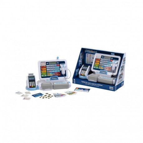 Kasa sklepowa z terminalem i skanerem