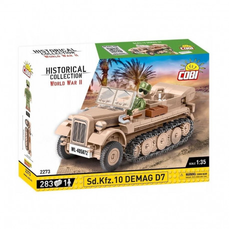 Klocki sd.kfz 10 Demag D7 ehitusklotsid