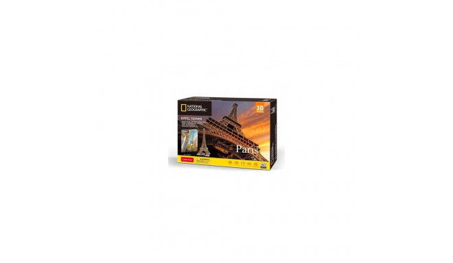 Puzzle 3d national geographic paryż wieża eiffla 80 elementów