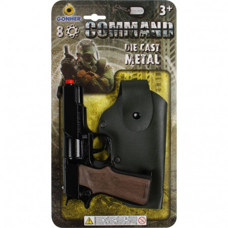 Zestaw komandosa pistolet z kaburą gonher