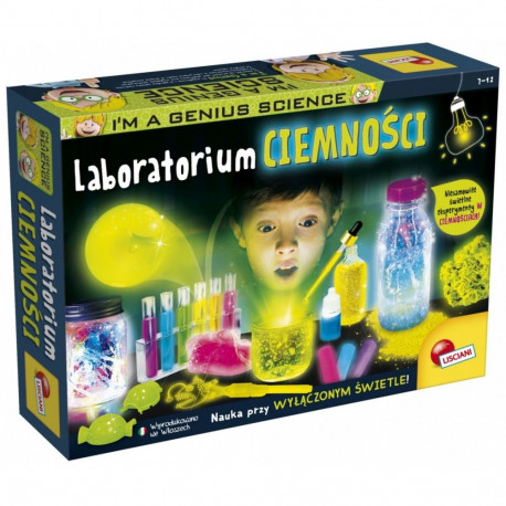 Zestaw naukowy im a genius pimeduse laboratoorium