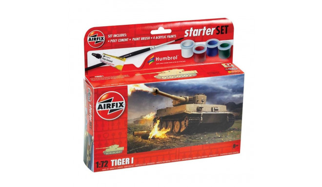 Model plastikust väike komplekt tiger