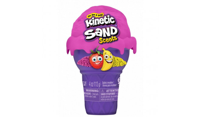 Piasek kinetic sand pojemnik na lody