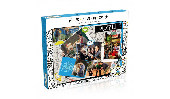 Puzzle przyjaciele schody 1000 elementów