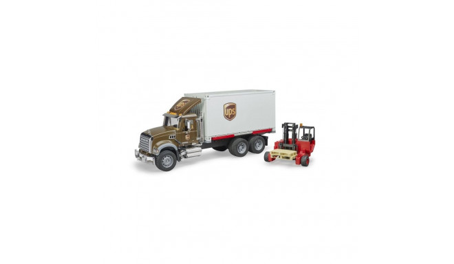 mack granite UPS konteiner tõstukiga veok